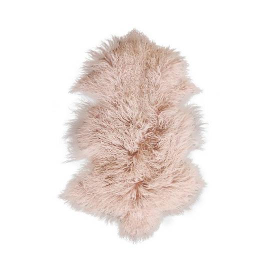 Meru Lamb Fur - Blush Pink